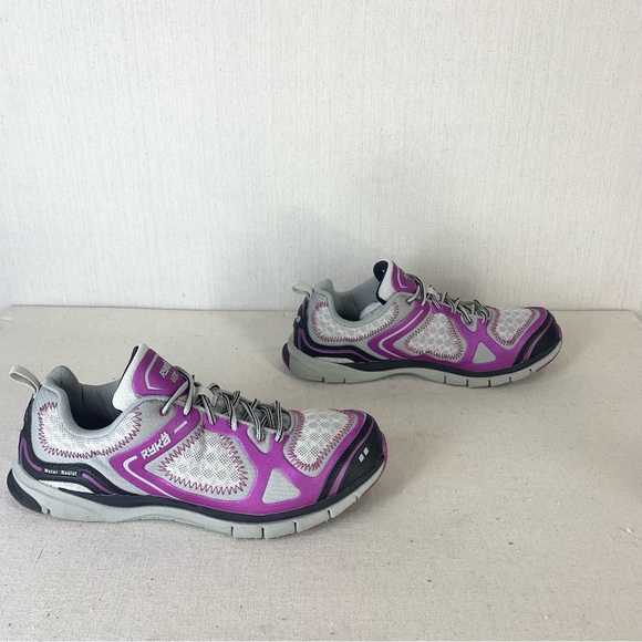 Ryka~Women’s Avert Low Gray/Purple Running/Athletic Shoes~Sz 9.5 - Picture 7 of 15